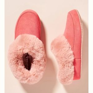 Sorel Coffee Run Slippers- Blush Pink